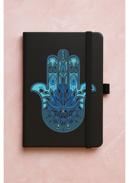 Promosyon Tarihsiz Premium Termo Defter Desenli 192 Yaprak - Padma