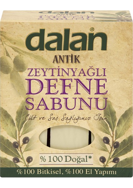 Zeytinyağlı Defne Sabunu 900 G 3 Adet