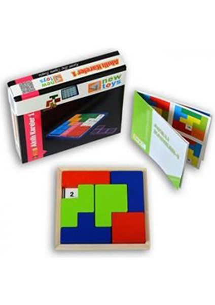 4 Adet New Toys Akıllı Kareler 1