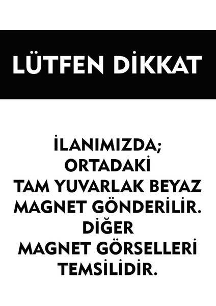 Modern ve Dekoratif Yuvarlak Buzdolabı Magneti Magnet Büyük Boy 10X10 cm - China fiyatları