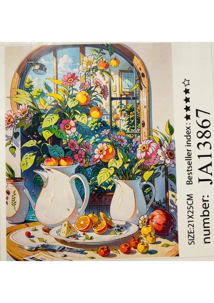 21X25 Çocuklar Için Boncuklu Taşlı Mozaik Elmas Boyama Goblen Pano Tablo Resim Boncuk Puzzle Diamond Painting fiyatları