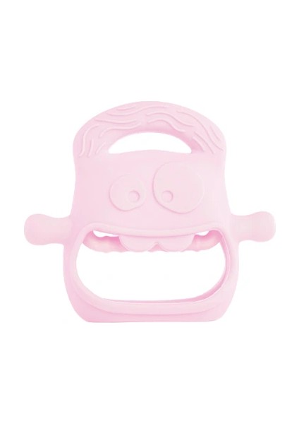 Pembe Bebek Silikon Diş Kaşıyıcı