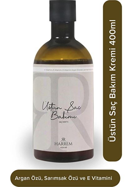 3 Adet Harrem Üstün Saç Bakım Kremi 400 ml