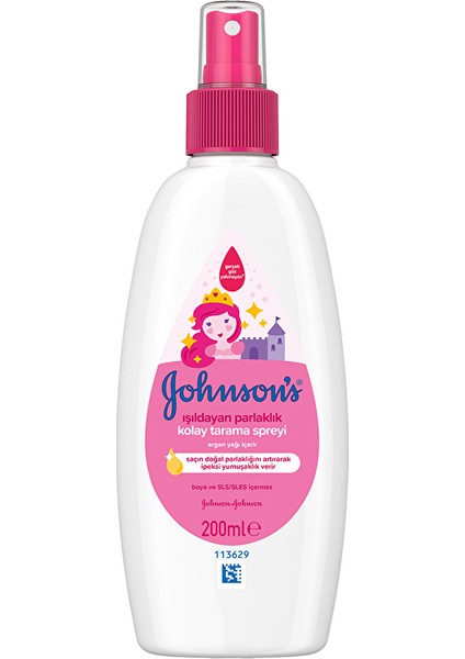 2 Adet Johnson's Baby Kolay Tarama Spreyi 200 ml