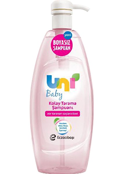 3 Adet Uni Baby Şampuan Kolay Tarama 700 ml