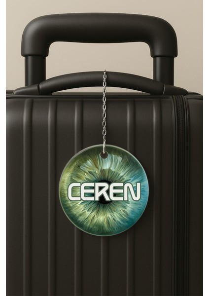 Kişiye Özel Isim Soyisim Kelime Yazılı Pleksi Bavul Etiketi Valiz Etiketi Isim 34