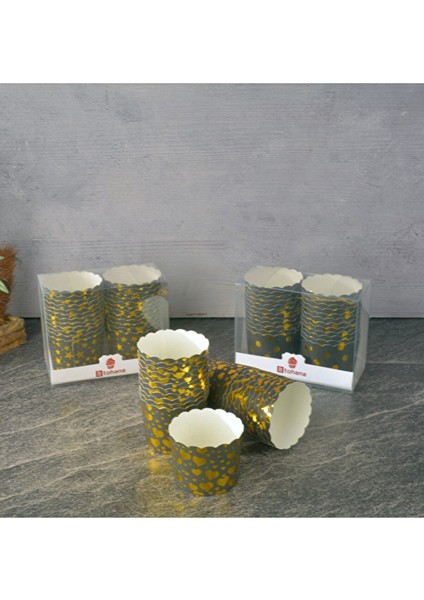 4 Adet Tohana Kağıt Kek Kalıbı 24'lü