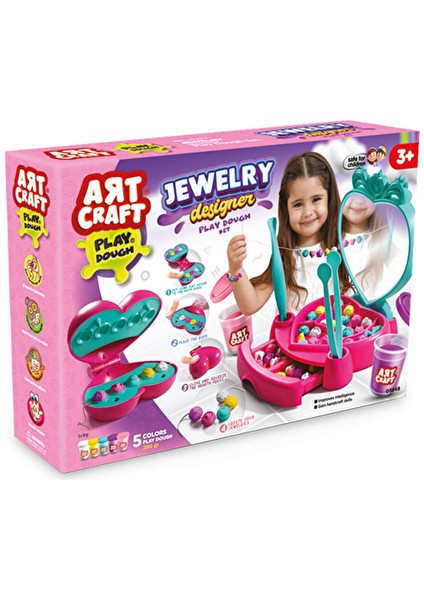 3 Adet Takı Tasarla Hamur Set 280 gr