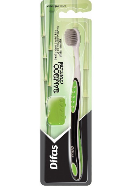 3 Adet Difaş Diş Fırçası Bambu Aktif Kömür fiyatları