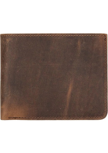 Paul Deri Cüzdan ve Kartlık, 12 Adet Kart Bölmeli, Antik Kahve