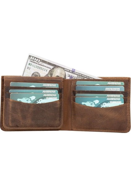 Paul Deri Cüzdan ve Kartlık, 12 Adet Kart Bölmeli, Antik Kahve fiyatları