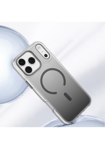 iPhone 17 Pro Max Uyumlu Kılıf M-Safeli Sararmaya Karşı Dayanıklı Mutural Icesense Serisi Kapak Gri fırsatları