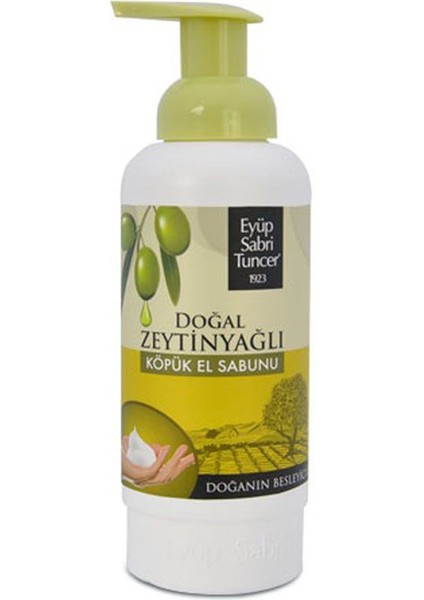 4 Adet Eyüp Sabri Tuncer Doğal Zeytinyağlı Köpük Sabun 500 ml fiyatları