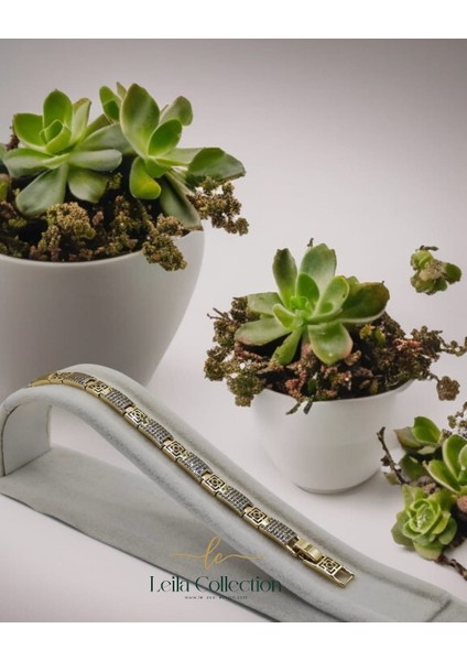 “mozaik Parıltısı” — 14K Altın Kaplama Xuping Bileklik fiyatları