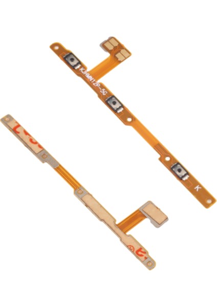 Xiaomi Uyumlu Redmi Note 12 Pro+ Plus On Off Yan Ses Power Film Flex 22101316UCP 22101316UG
