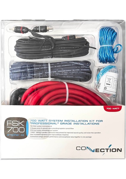 FSK700 4 Awg Ses Sistemi Kablo Kiti