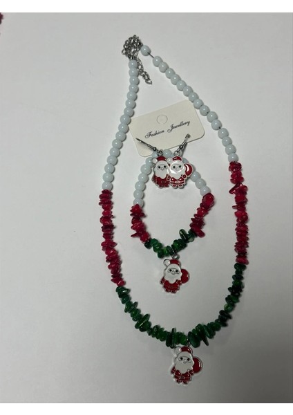 2026 Yılbaşı Doğaltaş Set Kolye fiyatları