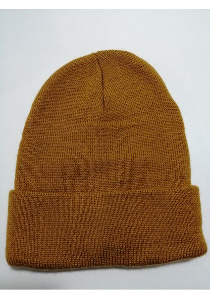 Unisex Triko Örgü Spor Katlamalı Bere Standart modelleri