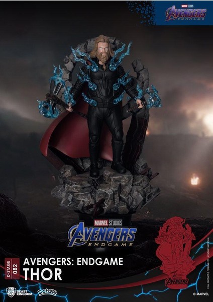 Marvel - Thor (Avengers Endgame) - Statue D-Stage 15CM (Blıster)