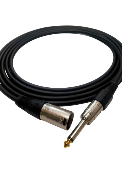 R-CJXLRE10 6,3 mm Mono/xlr Erkek 10 Metre Enstrüman Kablosu