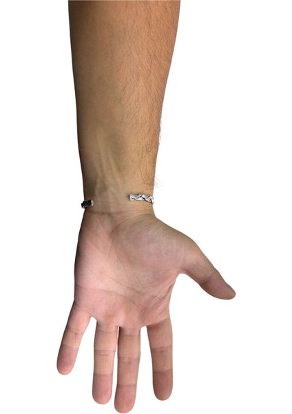 Yassı Örgü Ayarlanabilir Mexican Gümüş Bilezik modelleri