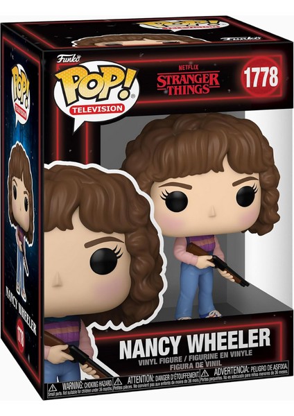 Pop! Tv: Stranger Things 5. Sezon, Nancy Wheeler Vinil Koleksiyon Figürü