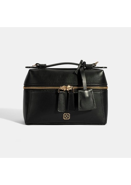 Kadın Siyah Mini Deri El Çantası fiyatları