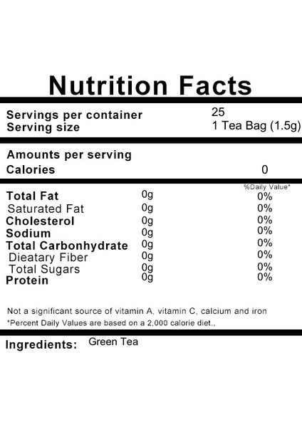 (3'lü Set) Avantajlı Yeşil Çay Seti-25'li Pla Piramit Poşet, Antioksidan Kaynağı, 2.5 Yaprak Çay