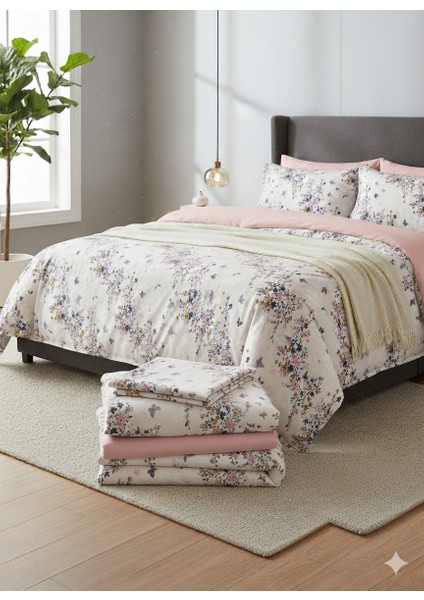 Ranforce Çift Kişilik Nevresim Takımı Fermuarlı Lastikli Çarşaflı 200X220 fiyatları