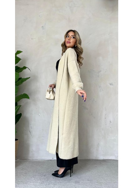 92476 Şal Yaka Düşük Omuz Sakal Kumaş Hırka modelleri