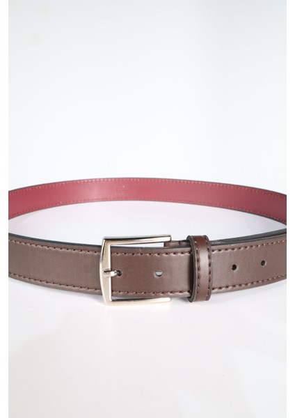 Erkek 4 cm Spor Kahverengi Kemer modelleri