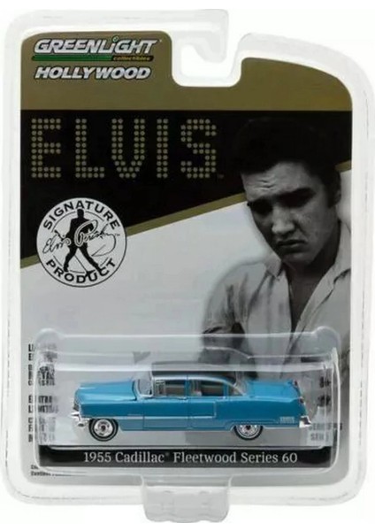 Greenlight 1/64 Hollywood Series 16 - Elvis Presley (1935-77) - 1955 Cadillac Fleetwood Series 60 ''blue Cadillac'' fiyatları