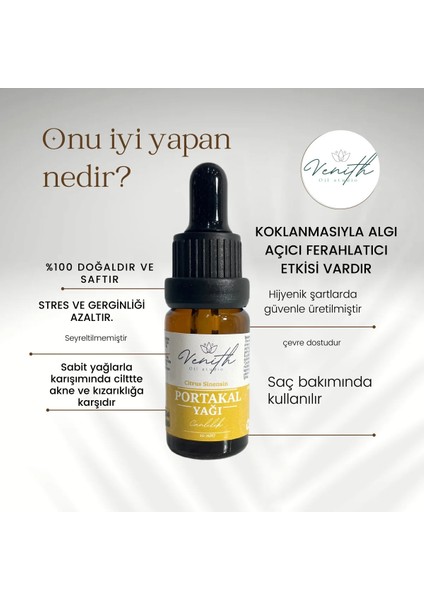 Portakal Yağı - %100 Saf Portakal Uçucu Yağı - 10 ml fiyatları