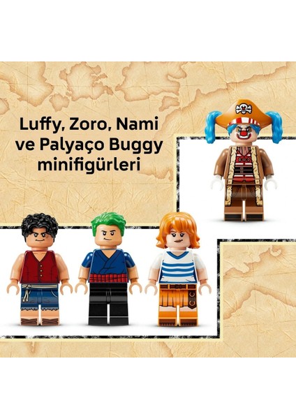 One Pıece Palyaço Buggy'nin Sirk Çadırı 75637 modelleri
