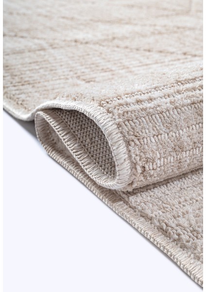 Yalın Bukle Salon Halısı Hav Vermez Mutfak Halısı Çocuk Odası Halısı Koridor 5579 Bej fırsatları