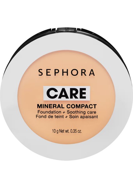 Mineral Compact - Yatıştırıcı Etkili Fondöten 21 Petal Light (10 G)