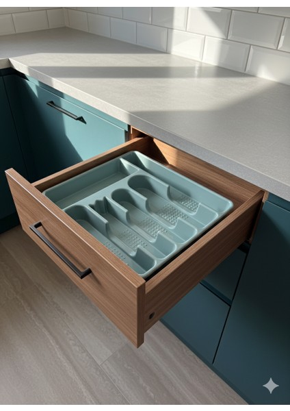 Çekmece Içi Kaşıklık 6 Gözlü Yeşil fiyatları