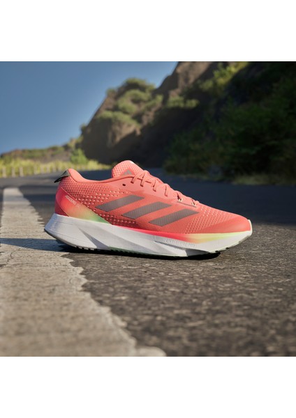 Adizero Sl Erkek Kırmızı Koşu Ayakkabısı.-