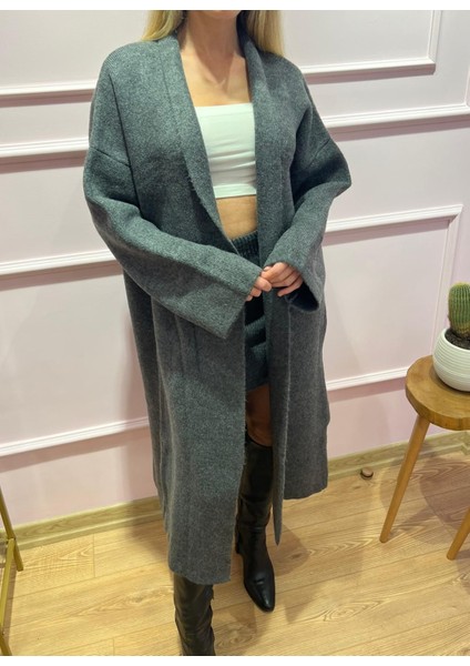 Yumuşak Dokulu Kalın Salaş Uzun Hırka fiyatları