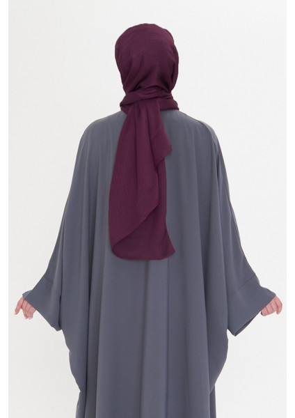 Şarabi Düz Klasik Şal Turlu Polyester Lüx Janjan 202126_08 modelleri