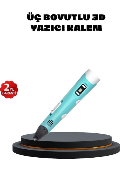 Buğz 3D Yazıcı Kalem Fdm Teknolojili ve Abs Pla Filament Uyumlu