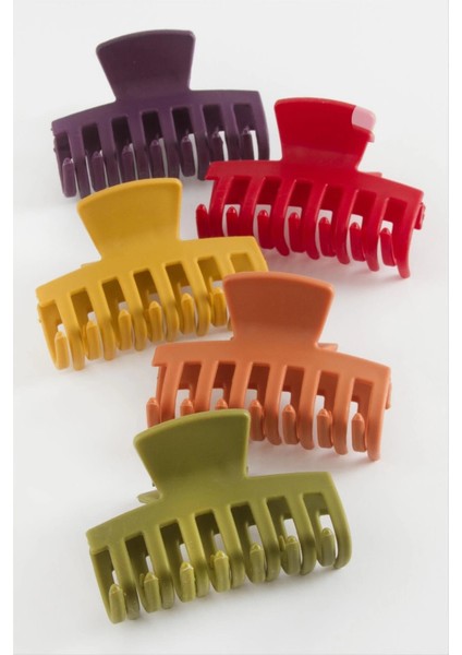 Tırpan Renkli Mandal Toka 6 cm