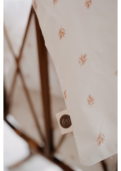 Park Yatak Nevresim Takımı (80X110) | Simple Brown Leaves