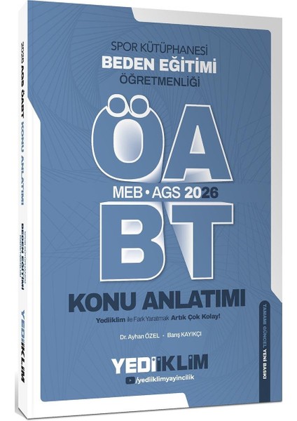 2026 Meb Ags Öabt Beden Eğitimi Öğretmenliği Konu Anlatımı