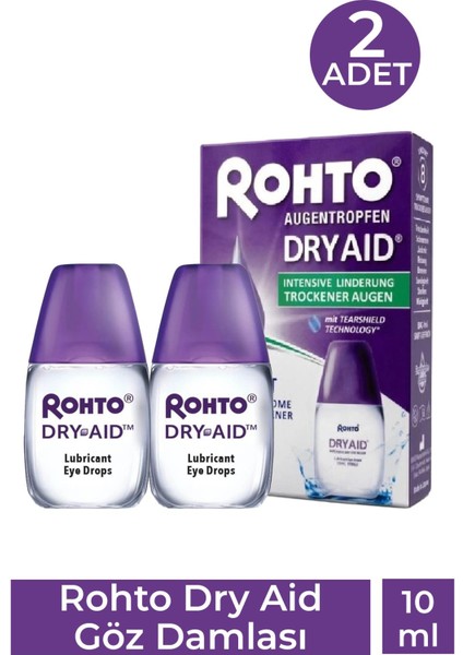 Asfstore Rohto Dry Aid Gz Damlası 10 ml 2 Adet