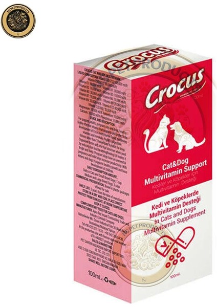 Kedi&köpek Multivitamin Destek 3X100ML modelleri