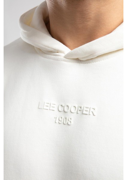 Videl Erkek Kapüşonlu Sweatshirt Ekru fırsatları