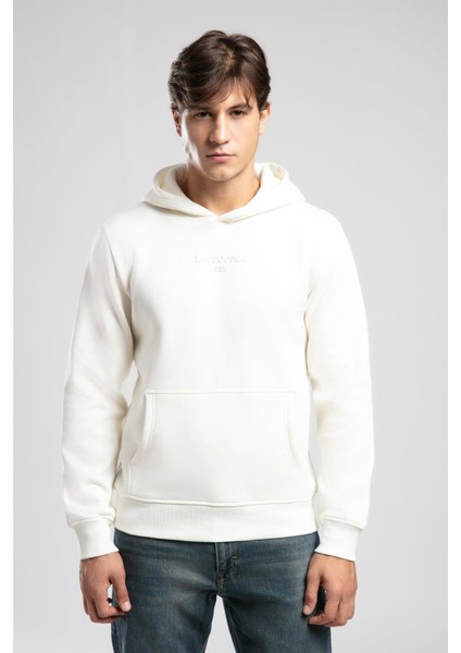 Videl Erkek Kapüşonlu Sweatshirt Ekru indirimleri