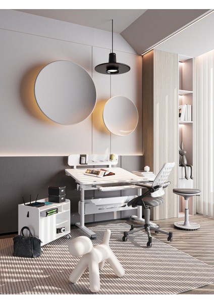 Vega Premium Plus Yükseklik ve Eğim Ayarlı Çalışma Masası Takımı