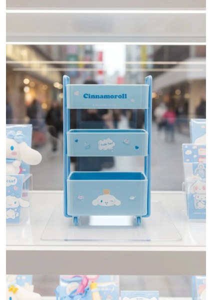 Sanrio Lisanslı Cinnamoroll Tekerlekli El Arabası